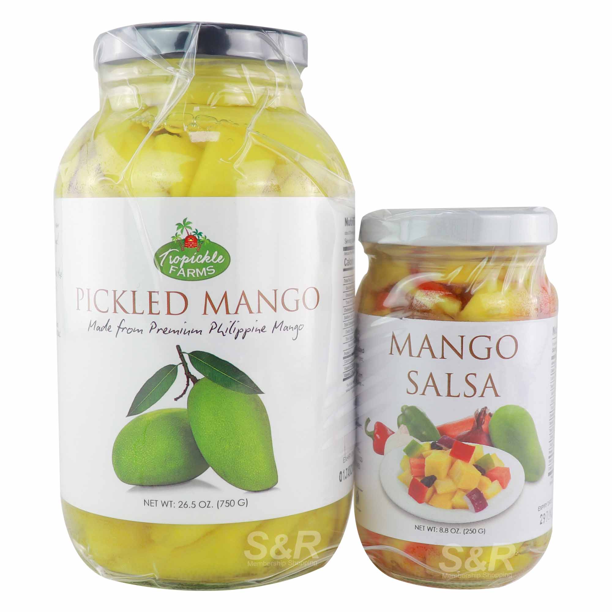 Tropickle Farms Pickled Mango and Mango Salsa 1 pack Tropickle Farms Pickled Mango and Mango Salsa 1 pack